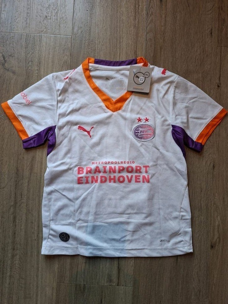PSV uittenue 2026/2027 De Jong #9 - Nieuw met kaartjes, Ophalen, Nieuw, Puma, Jongen of Meisje