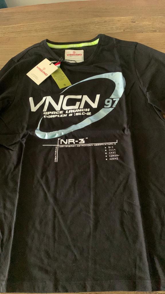 3 x nieuwe vingino shirts maat 16/176, Ophalen, Nieuw, Jongen, Shirt of Longsleeve