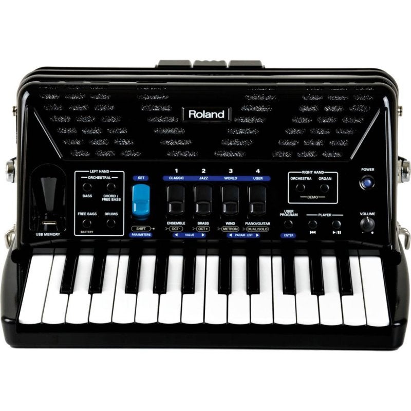 Roland fr1x te koop, Met riemen, Toetsaccordeon, Zo goed als nieuw, 120-bas