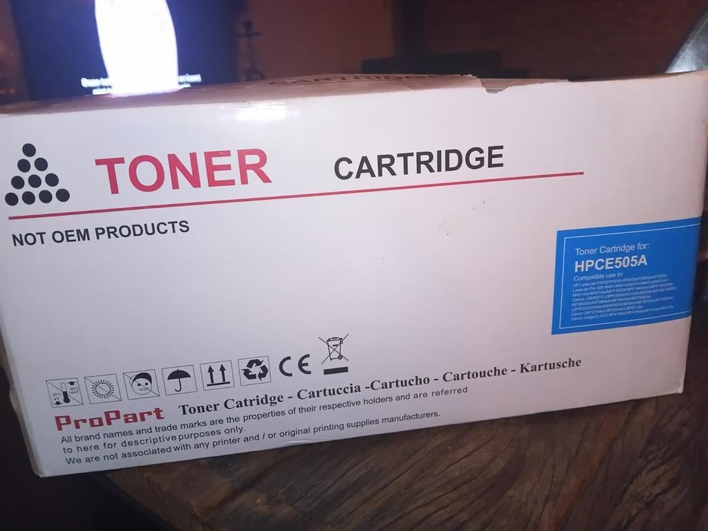 ProPart TONER printer cartridge voor HPCE505A, Ophalen of Verzenden, Nieuw, Cartridge, ProPart