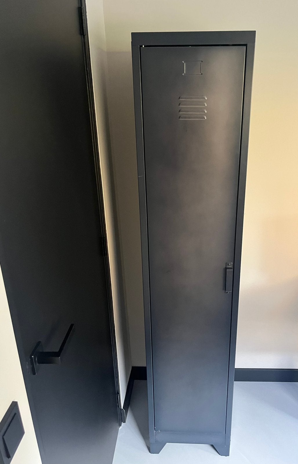 Woood Max lockerkast grijs vintage, Ophalen, Gebruikt, Industrieel