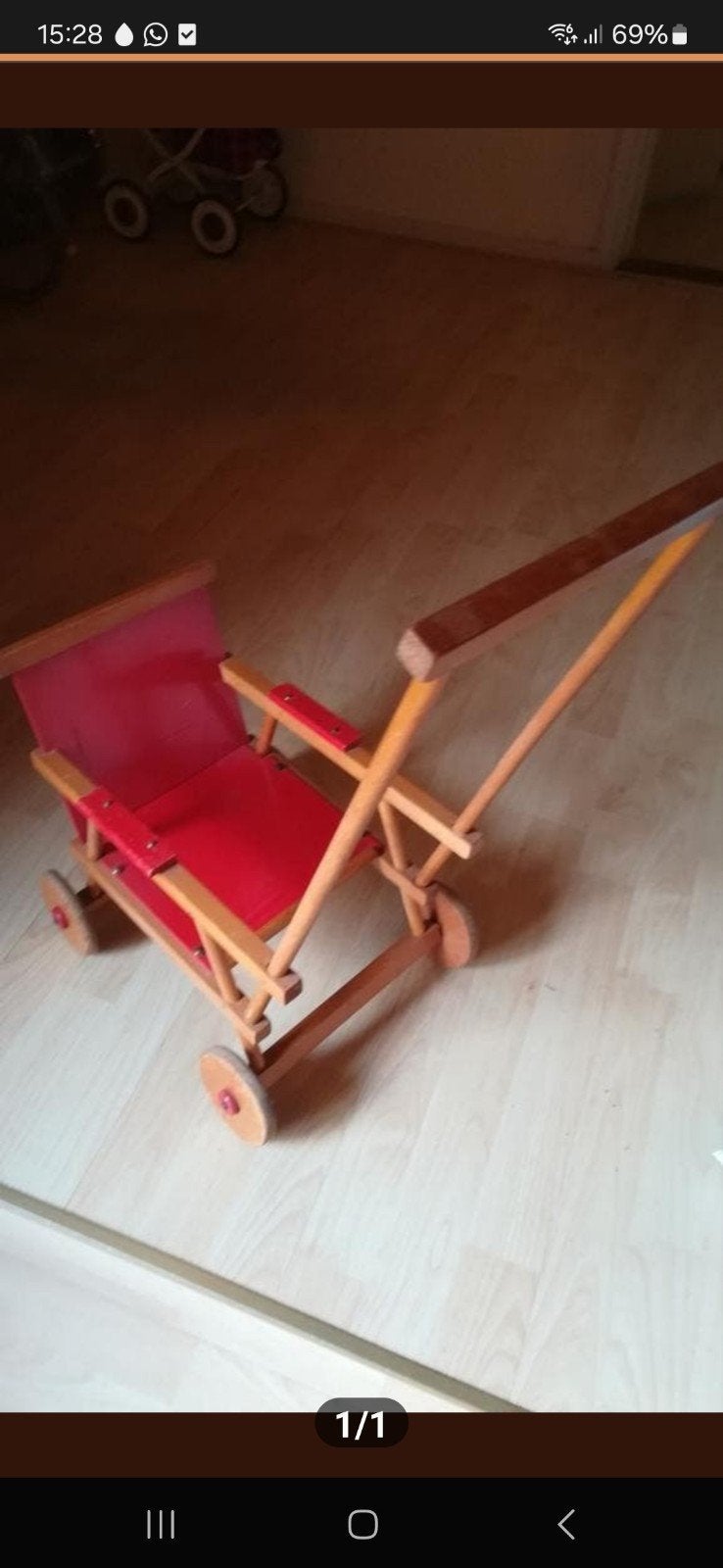 Leuk speelgoed voor een poppenmoedertje, Ophalen, Babypop