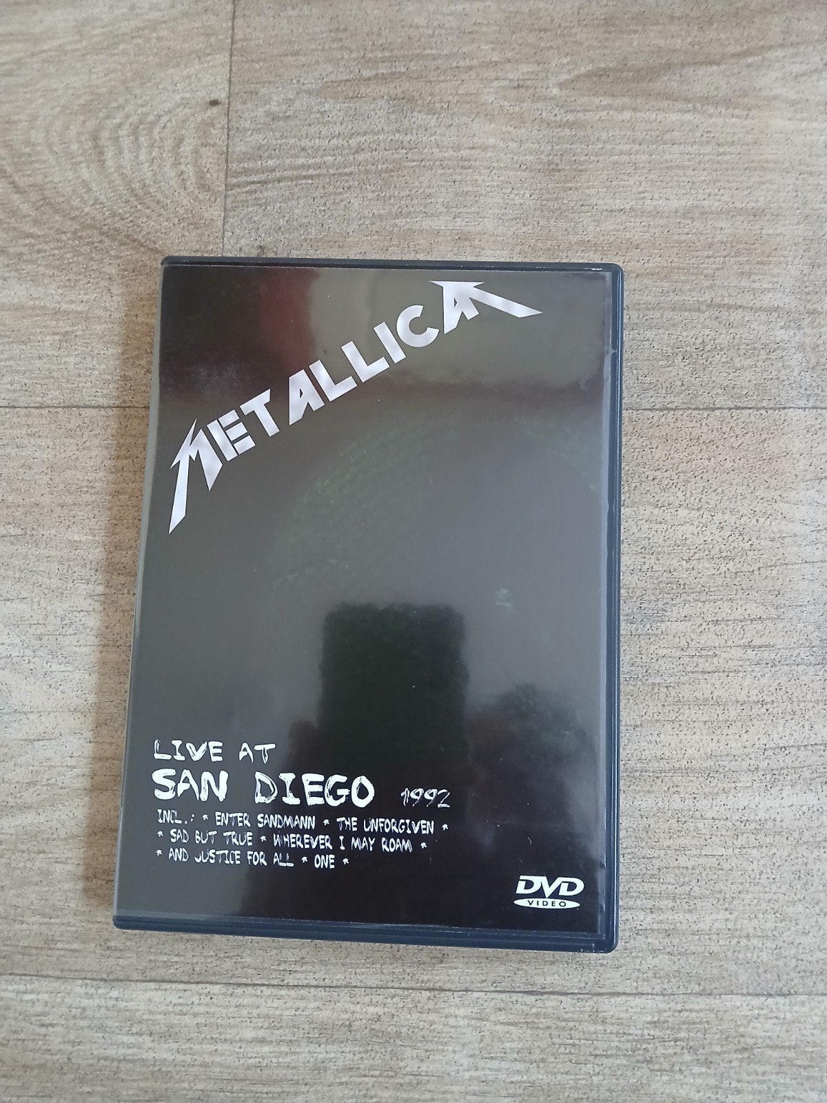 Metallica Live at San Diego 1992 DVD, Engels, Ophalen of Verzenden, Zo goed als nieuw, Concert