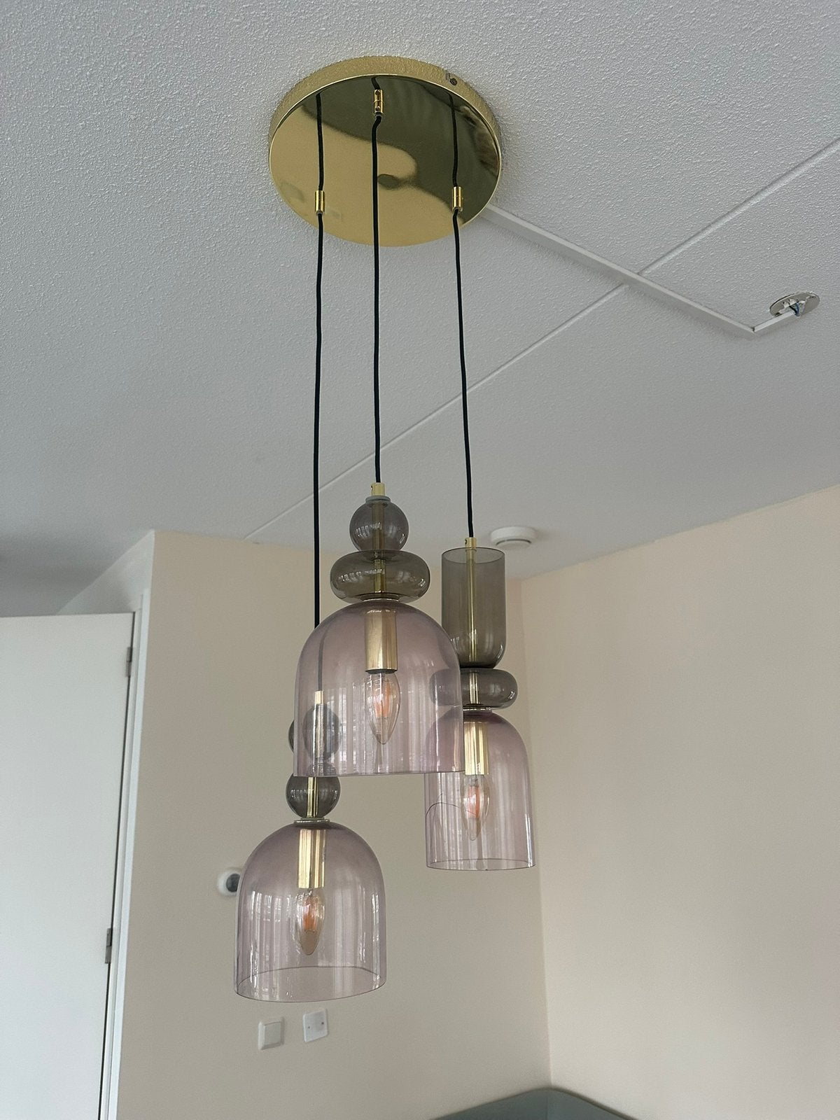 Hanglamp van made, Ophalen, Gebruikt, Glas
