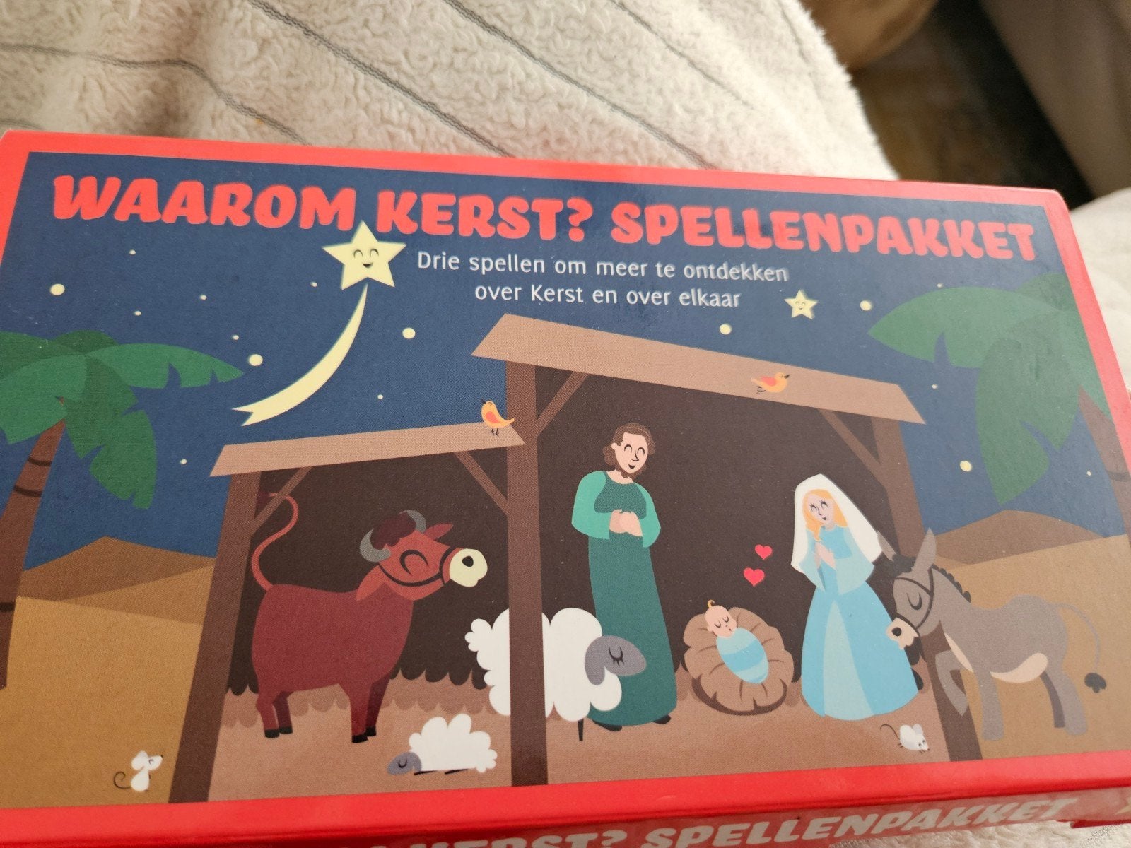 Waarom Kerst? Spellenpakket, Vijf spelers of meer, Ophalen of Verzenden, Zo goed als nieuw, Protestantse Kerk in Nederland