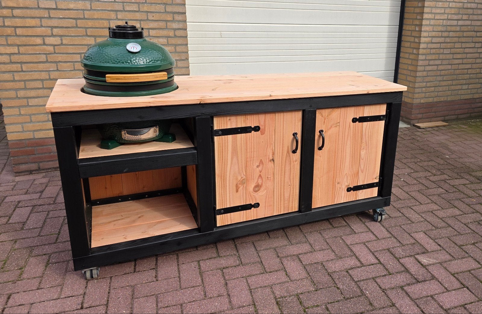 buitenkeuken inclusief kamado, Ophalen, Nieuw, Houtskool