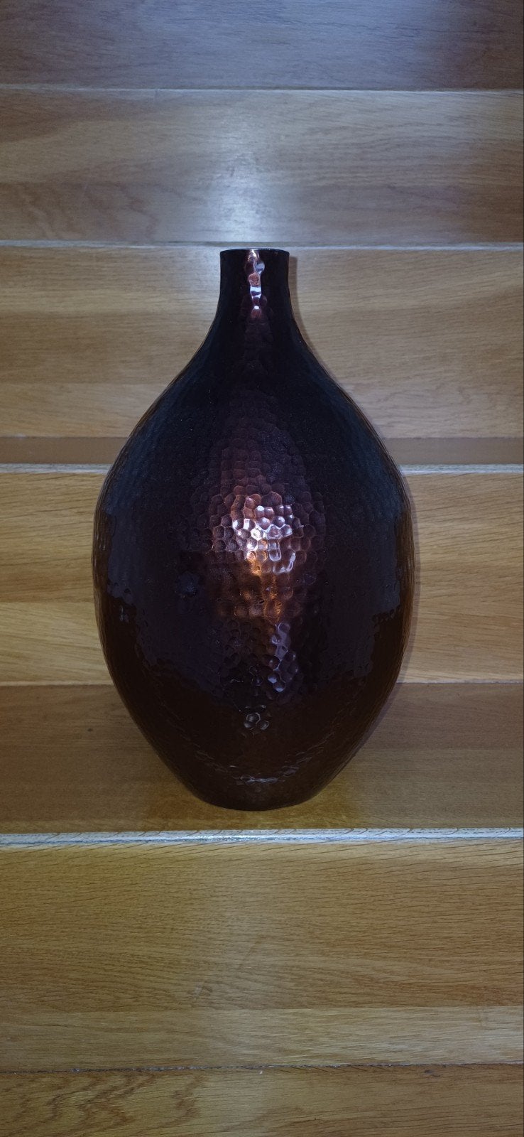 Vaas bruin, Ophalen, Zo goed als nieuw, Overige kleuren, Glas