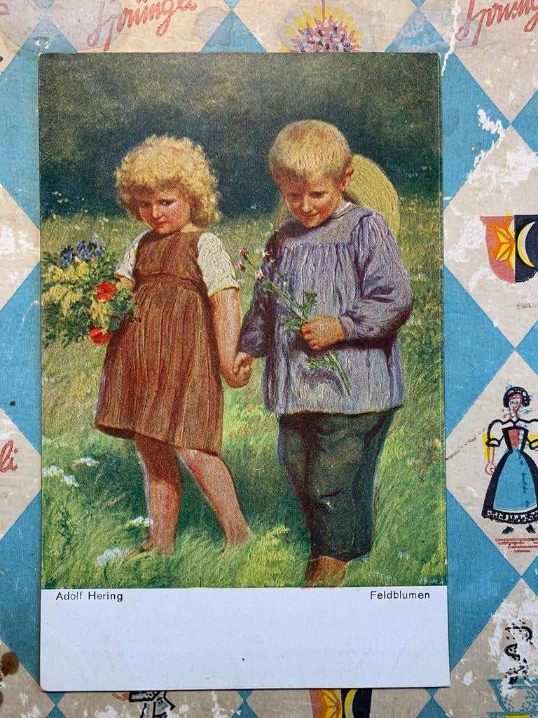 1918 Feldblumen - Veldbloemen (DD), Ophalen of Verzenden, Voor 1920