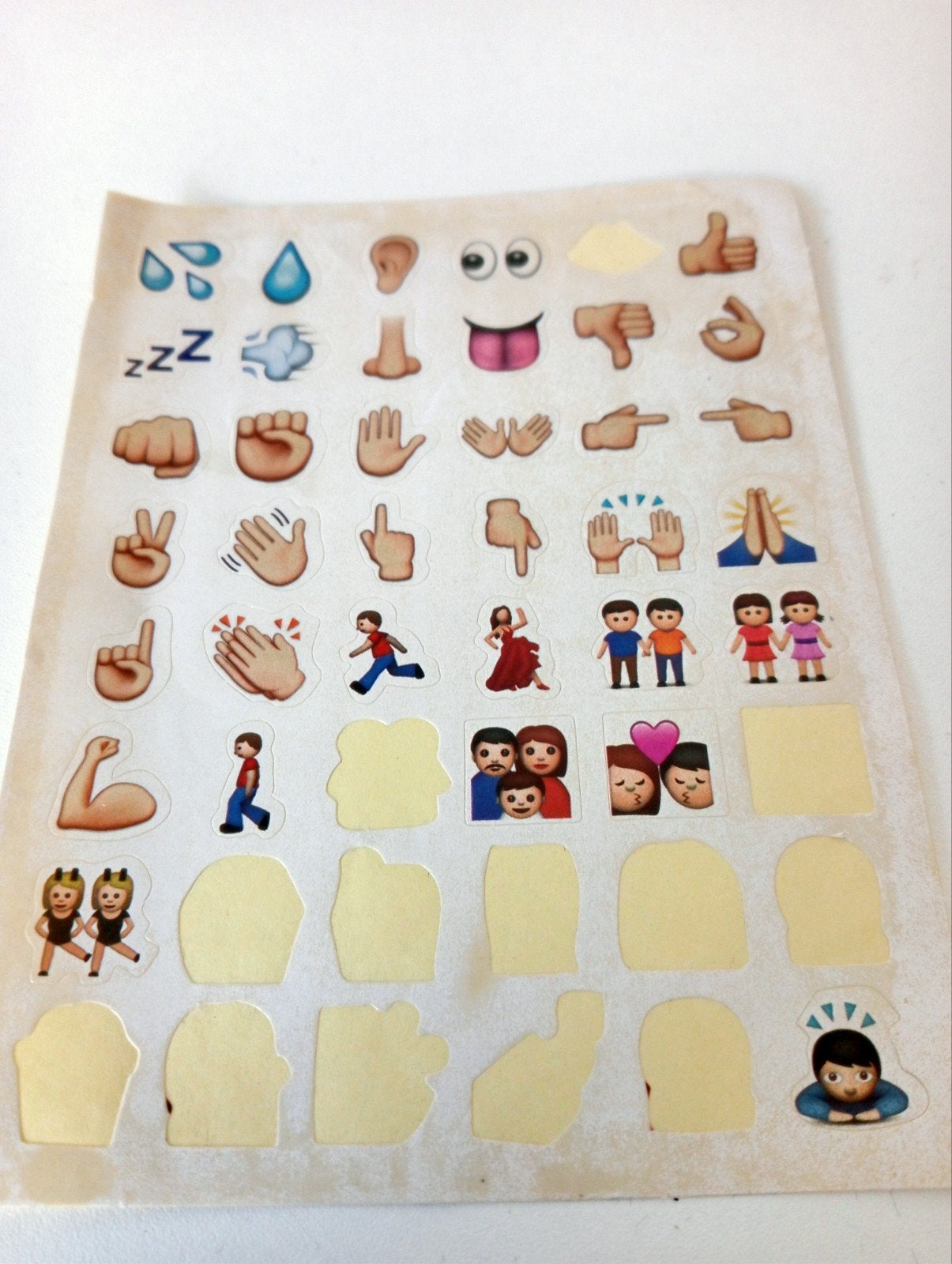 Leuke Emoji Stickers - Diverse Emoticons, Verzamelen, Ophalen of Verzenden, Gebruikt, Overige typen