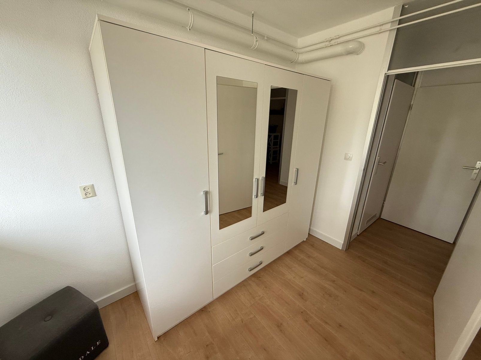 Kledingkast 200x200x59, Gebruikt, 150 tot 200 cm, 150 tot 200 cm, 50 tot 75 cm