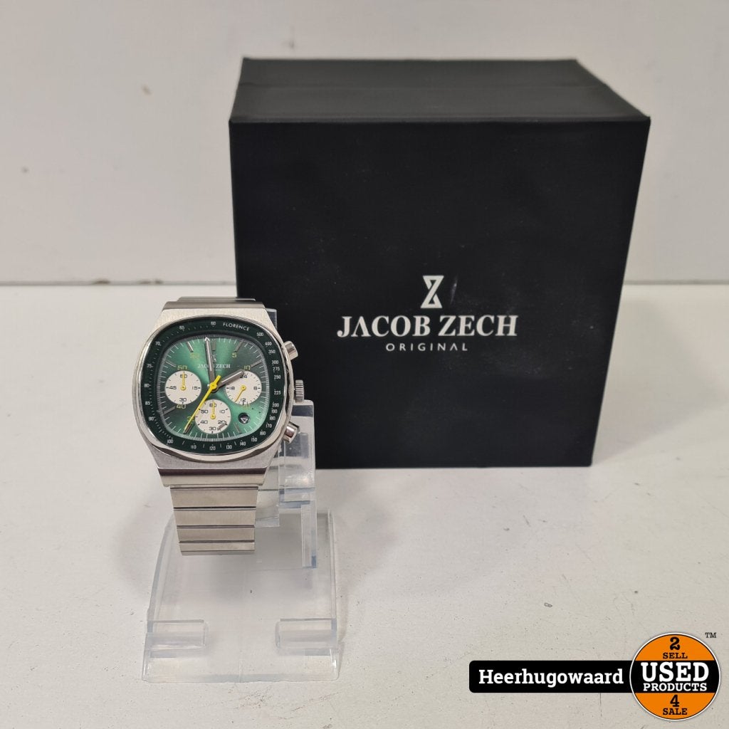 Jacob Zech Florence Z3.1535.006 Heren Horloge Compleet, Flex Ltd., Gebruikt, https://flex.com/contact-us, Nobelstraat 10, 5807 GA Oostrum
