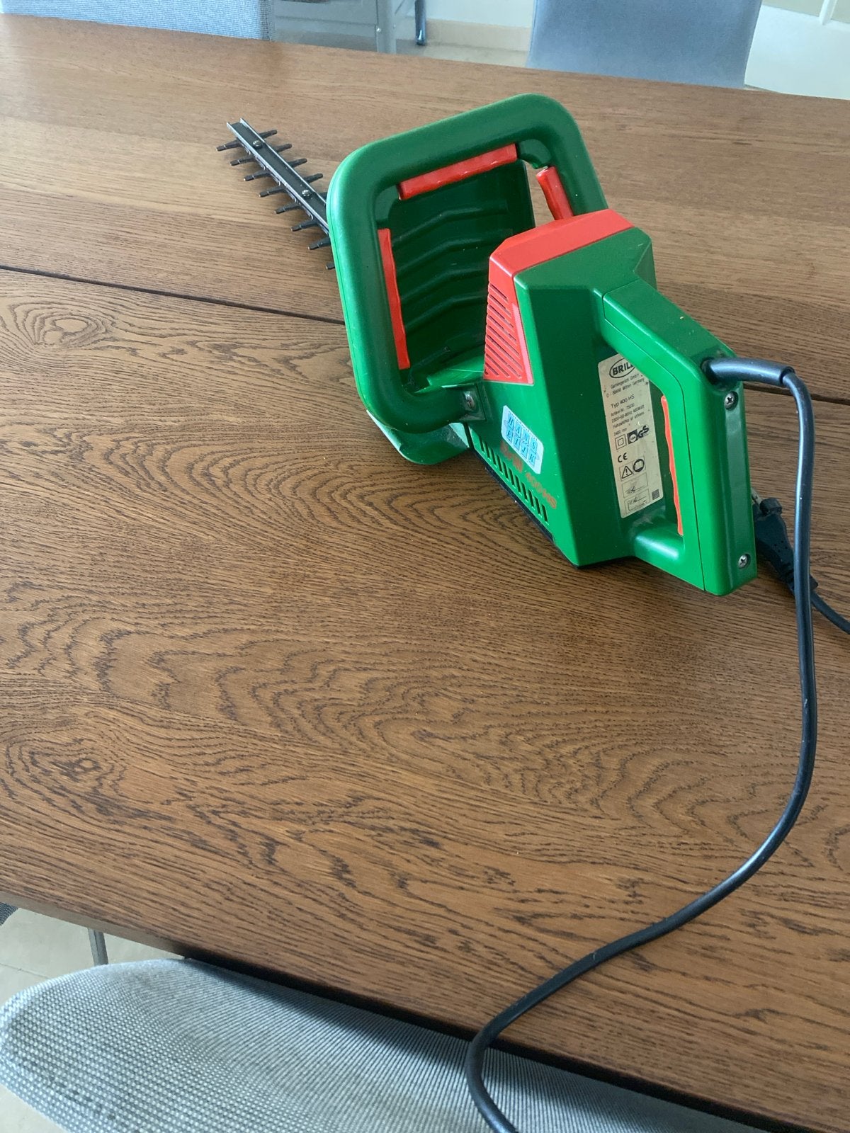 Brill Heggenschaar Typ 400 HS - Elektrisch, Ophalen of Verzenden, Gebruikt, Elektrisch