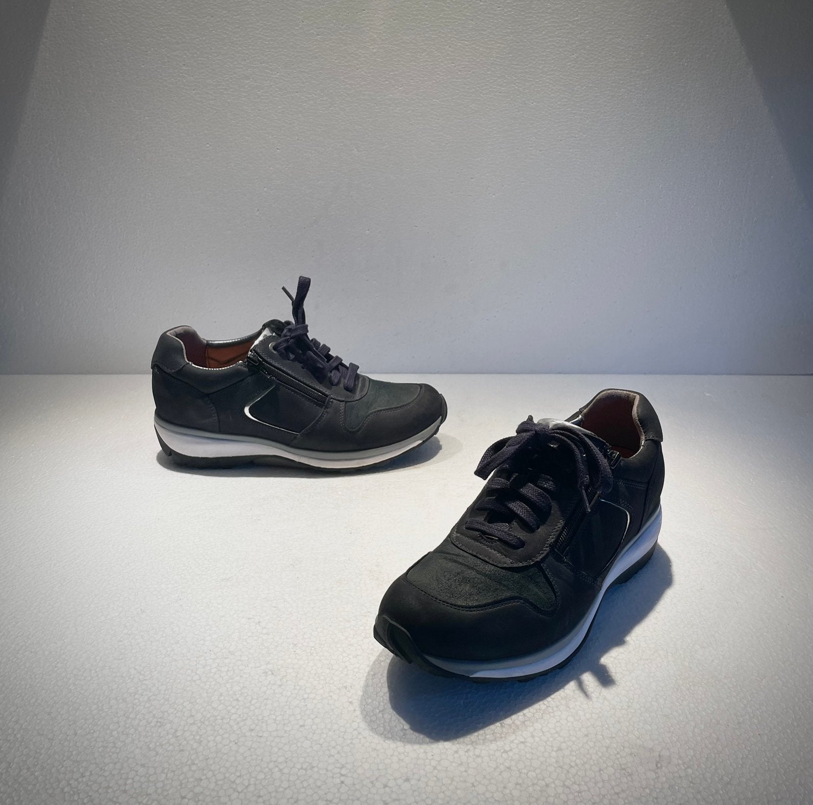 Xsensible sneakers comfort schoenen rits en veters 38 blauw, Blauw, Instappers, Ophalen of Verzenden, Zo goed als nieuw