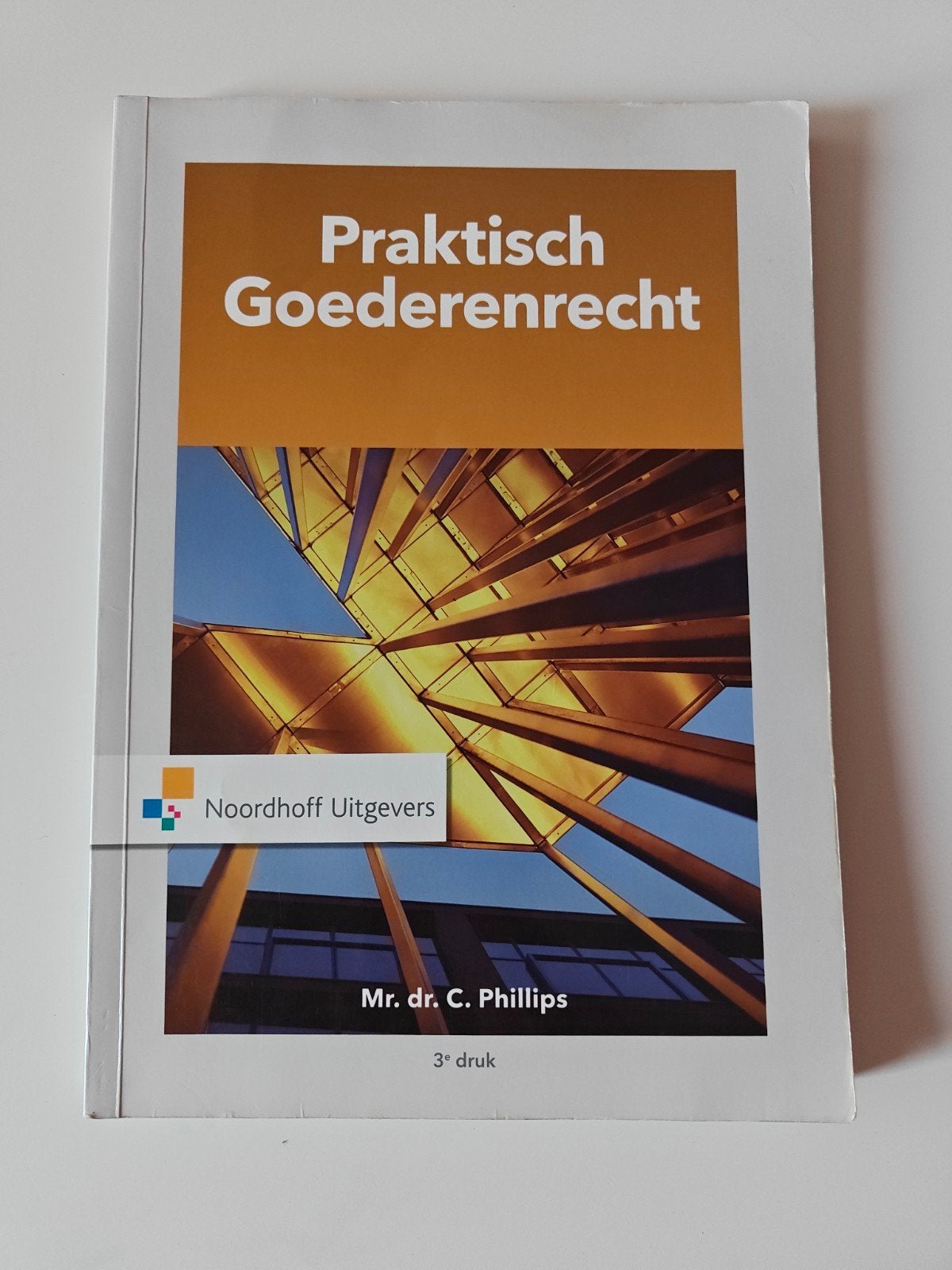 Praktisch Goederenrecht - Mr. dr. C. Phillips (3e druk), Boeken, Zo goed als nieuw, Gamma, Mr. dr. C. Phillips, HBO