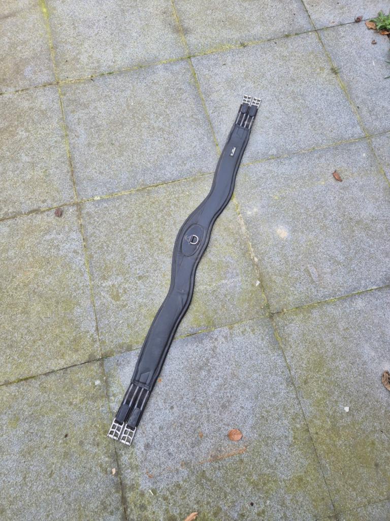 Lederen Kieffer singel 140cm, Dieren en Toebehoren, Ophalen of Verzenden, Zo goed als nieuw, Dressuur