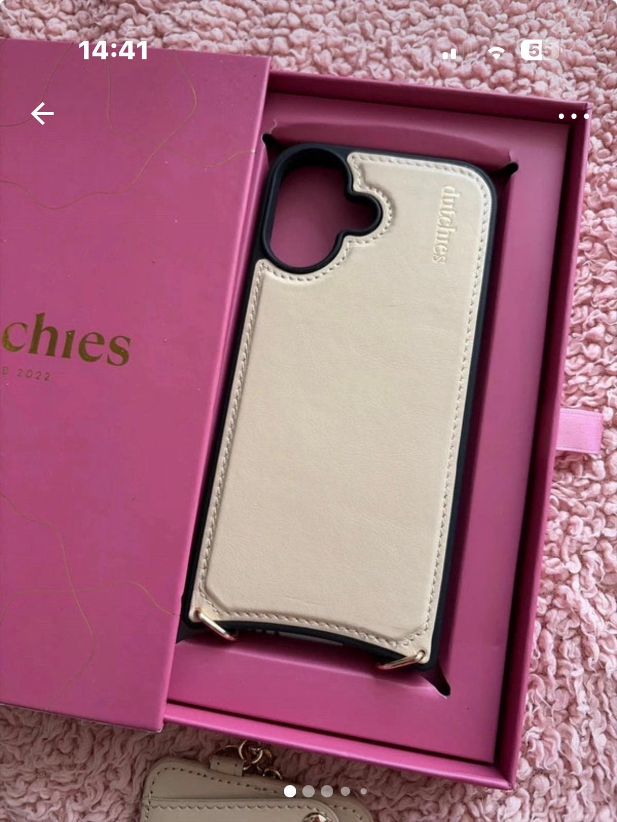 Dutchies iPhone 17 hoesje met pasjeshouder en koord, Telecommunicatie, IPhone 17, Met koord, Dutchies, Nieuw