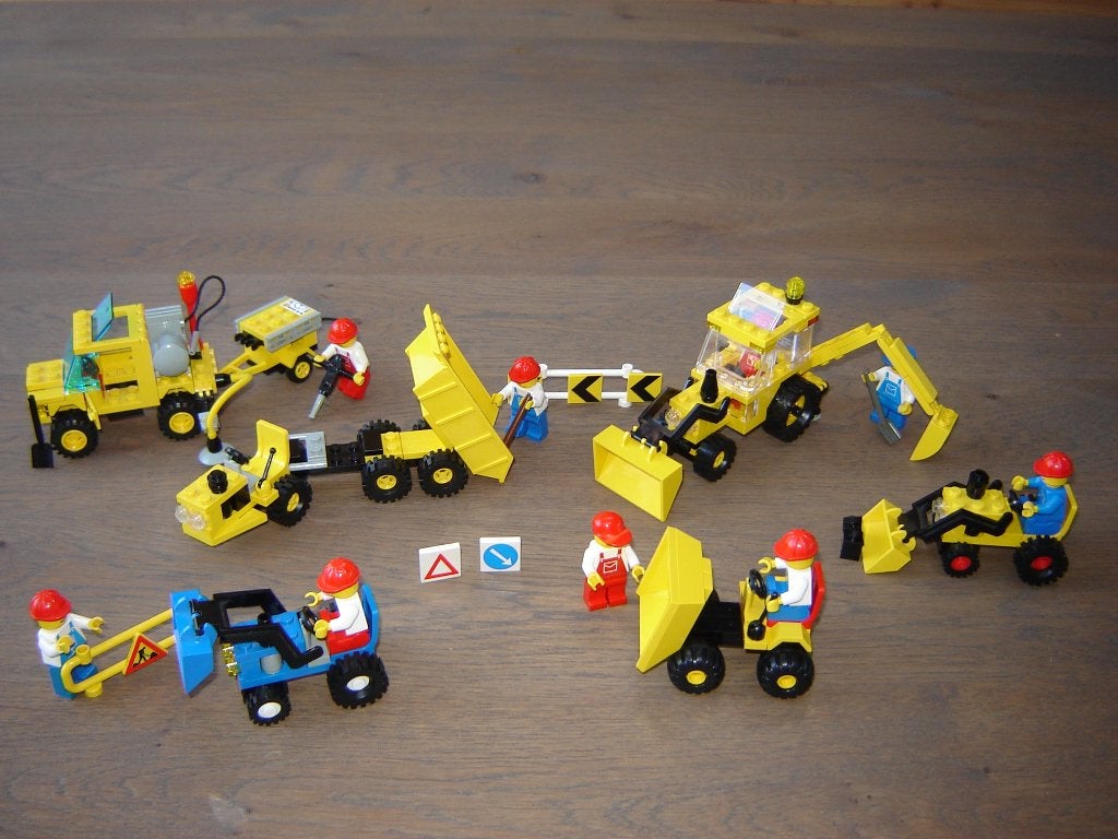 LEGO LEGOLAND WORK VEHICLES  6662-6532-6667-6504-6507-6603 !, Lego, Ophalen of Verzenden, Zo goed als nieuw, LEGOLAND