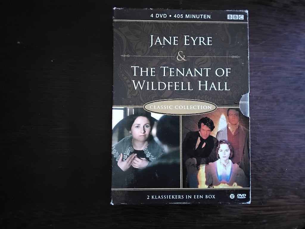 Jane eyre & The tenant of wildfell hall compleet, 2 dvds, or, Engels, Nederlands, Drama, Ophalen of Verzenden