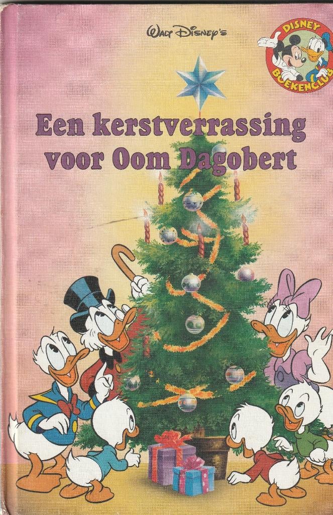 Een kerstverrassing-voor-oom dagobert walt disney jaren 70, Ophalen of Verzenden, Gelezen, Fictie algemeen