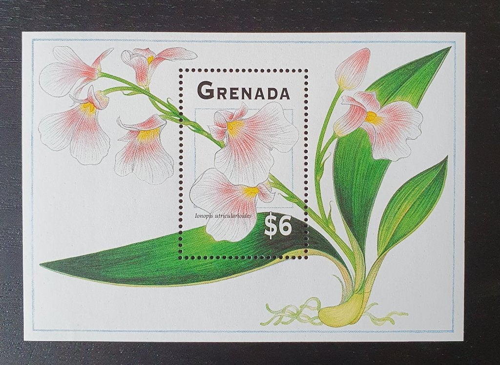 Grenada 1994 Bloemen Orchidee Michel blok 371 postfris, Verzenden, Postfris, Dier of Natuur
