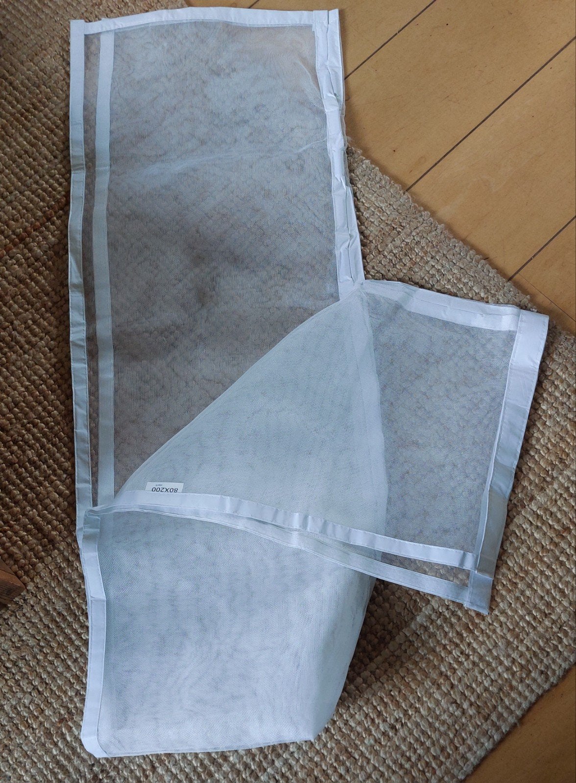 Solide vliegengordijn 80 x 200, Huis en Inrichting, Ophalen, Overige materialen, Overige merken, Wit
