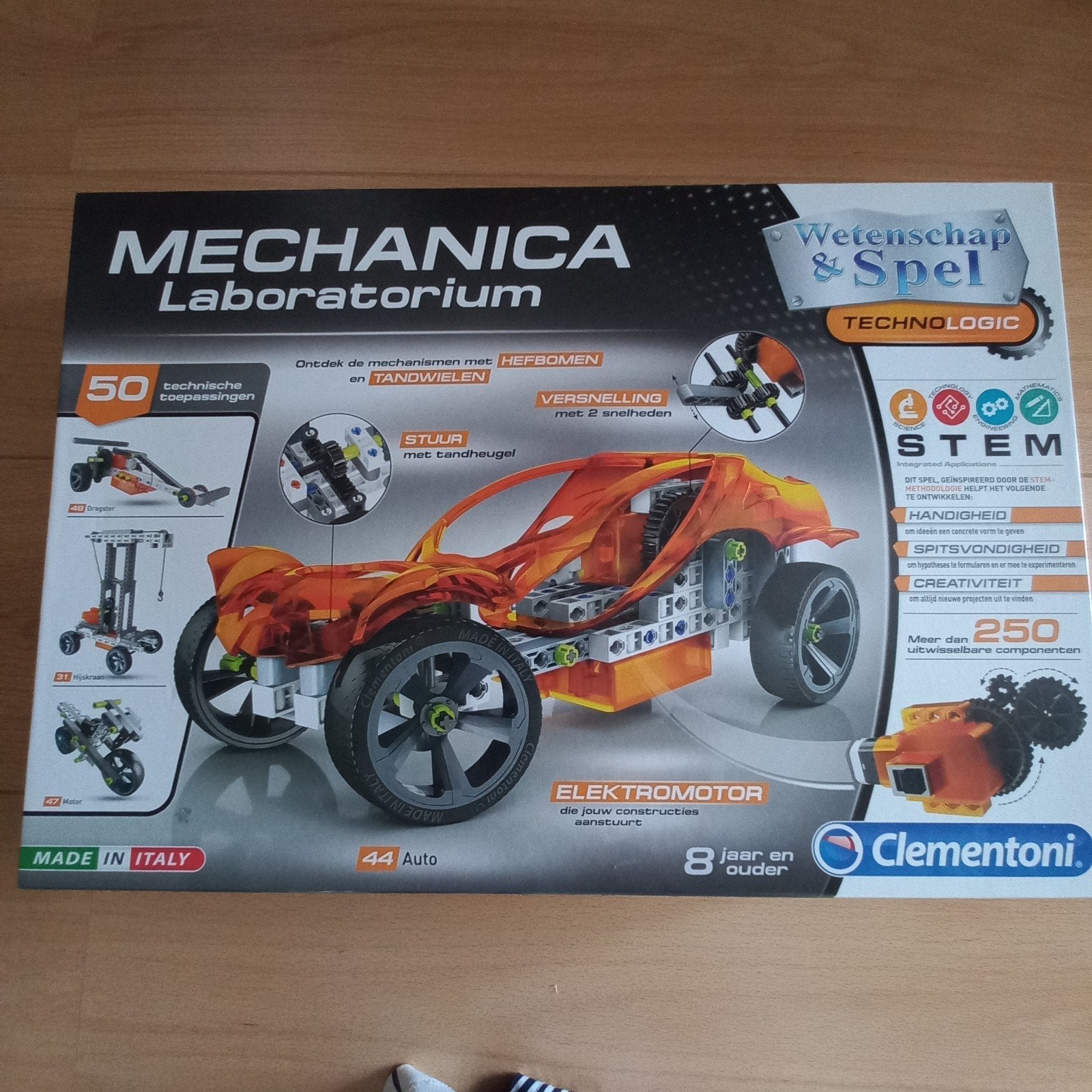 Clementoni Mechanica Laboratorium nieuw in verpakking, Hobby en Vrije tijd, Ophalen of Verzenden, Nieuw, Overige typen, Overige merken