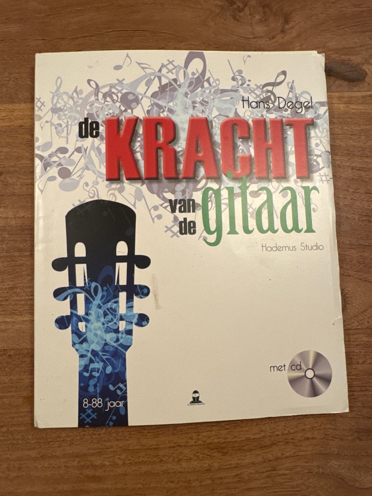 De Kracht van de Gitaar - Gitaarlesboek met CD, Ophalen of Verzenden, Gebruikt, Overige typen