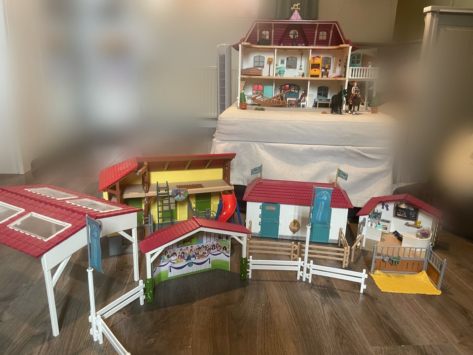 Grote verzameling schleich! Verzenden k.k en eigen risico, Ophalen of Verzenden, Zo goed als nieuw, Poppenhuis