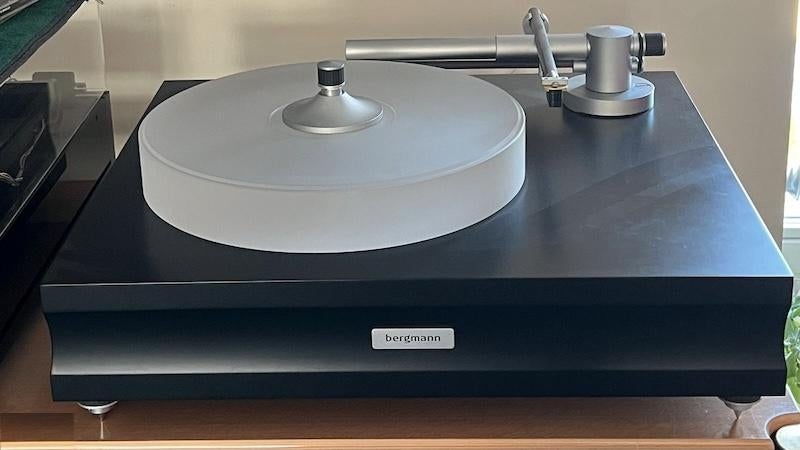 Bergman Sindre platenspeler, Ophalen, Zo goed als nieuw, Platenspeler, Overige merken