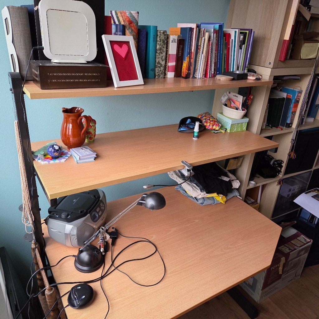 Ikea bureau, Ophalen, Demontabel, Gebruikt, 120 cm