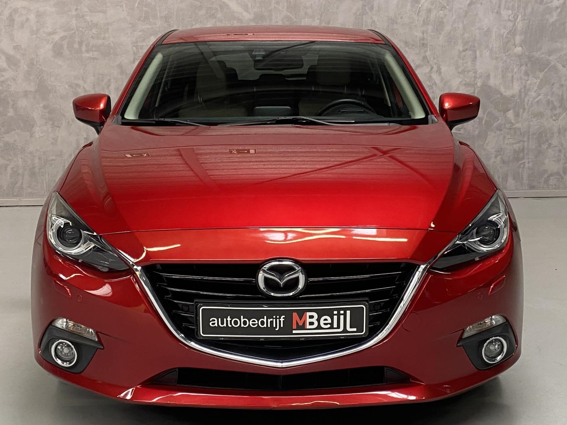 Mazda 3 2.0 GT-M /Keyless /Navi /Leder, Auto's, Mazda, 1998 cc, Gebruikt, 4 cilinders, 600 kg