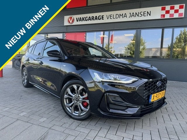 Ford FOCUS Wagon 1.0 ECOBOOST HYBRID ST LINE STYLE, Focus, Gebruikt, Zwart, Origineel Nederlands