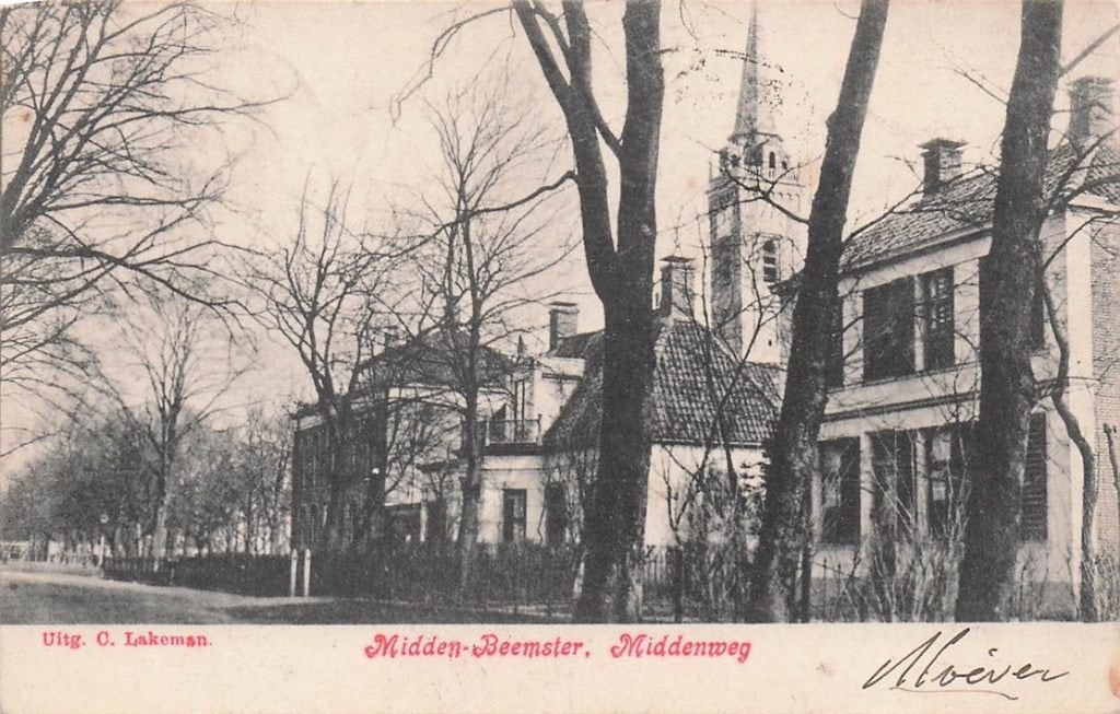 702-176-017 Midden-Beemster Middenweg, Verzenden, Voor 1920, Noord-Holland