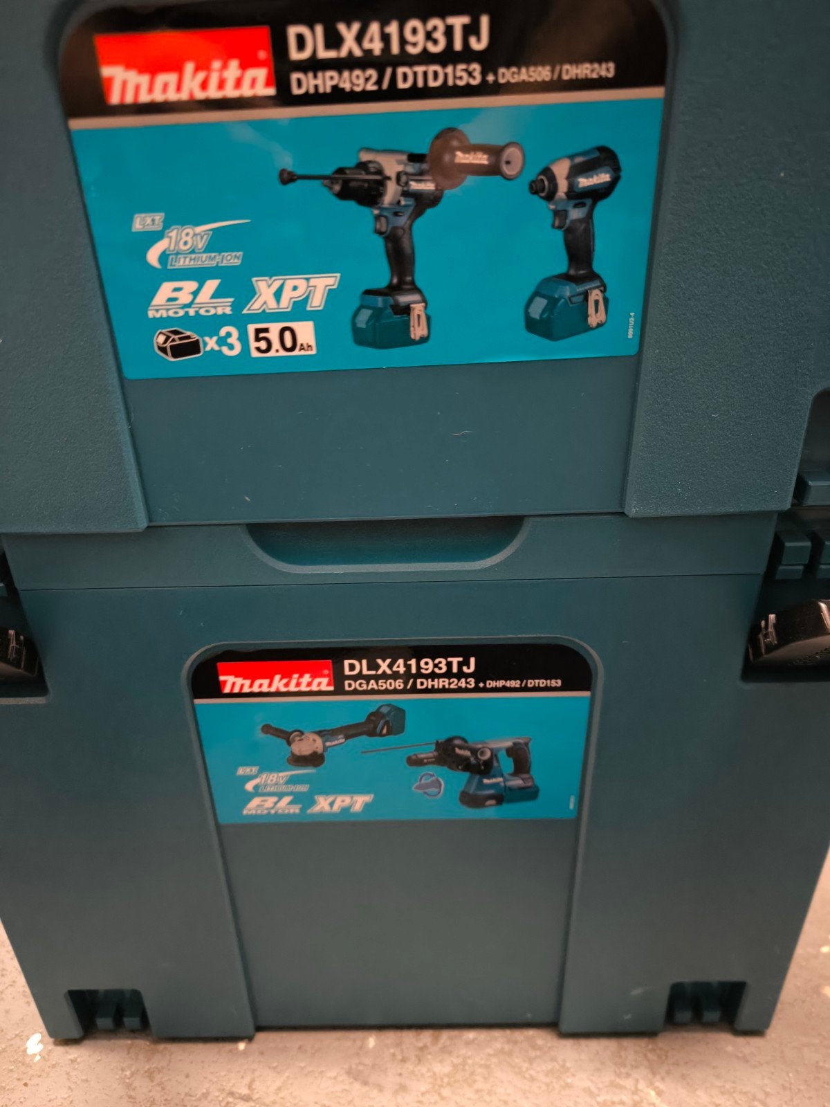 Nieuwe Makita DLX4193TJ 18V Accu Combo Kit (4 machines), Ophalen, 600 watt of meer, Overige typen, Nieuw