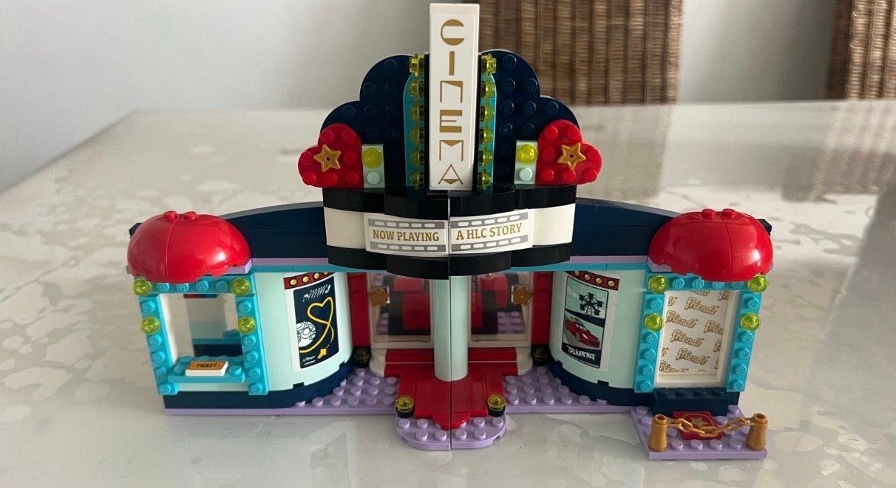 LEGO Friends Heartlake City Bioscoop 41448, Ophalen of Verzenden, Zo goed als nieuw