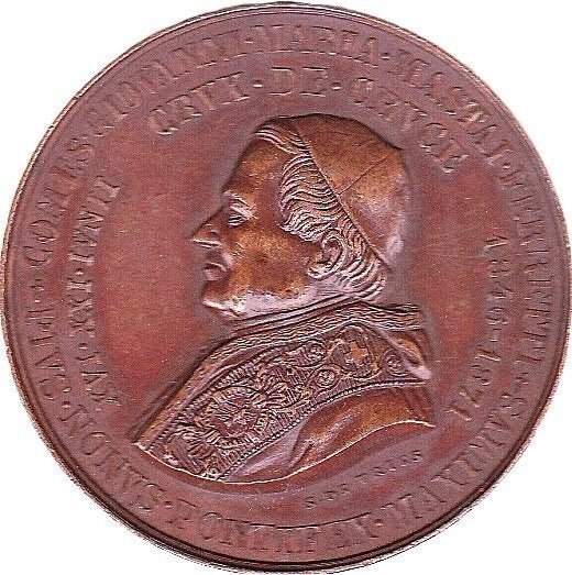 PAUS PIUS  IX   1846 - 1871     25 JARIG PAUSSCHAP, Ophalen of Verzenden, Overige materialen