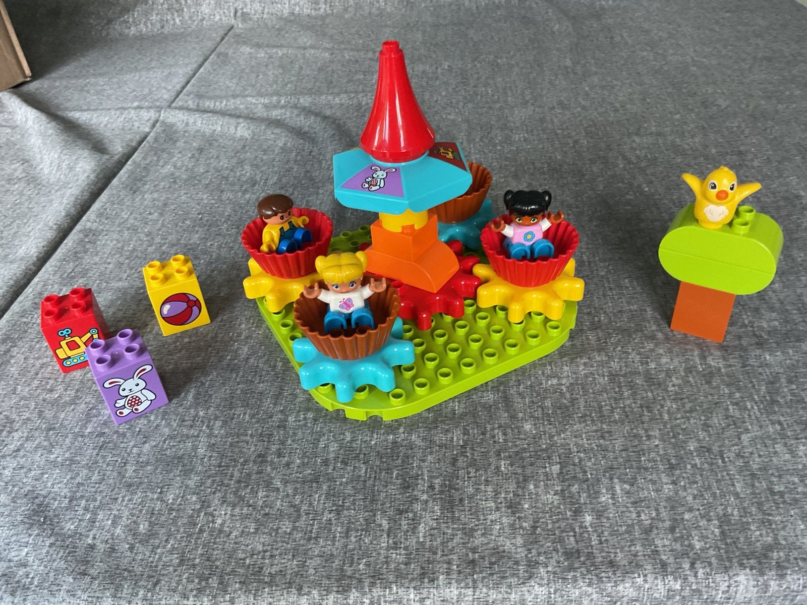 Lego Duplo draaimolen, Ophalen of Verzenden, Zo goed als nieuw, Duplo