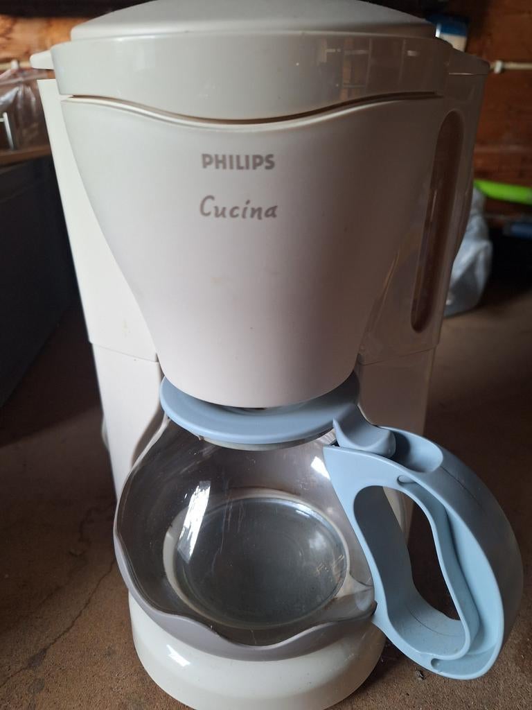 Philips Cucina Koffiezetapparaat - Goede staat, Witgoed en Apparatuur, Koffiezetapparaten, Gebruikt, Koffiemachine, Gemalen koffie