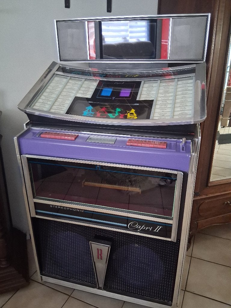 zeer mooie rock ola capri ombouw digitaal, Ophalen, Zo goed als nieuw, 1950 tot 1960, Rock Ola