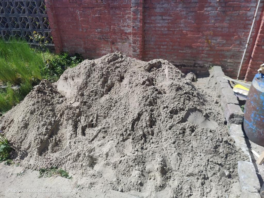 Ophoogzand gratis, Tuin en Terras, Zand, Ophoogzand, Ophalen