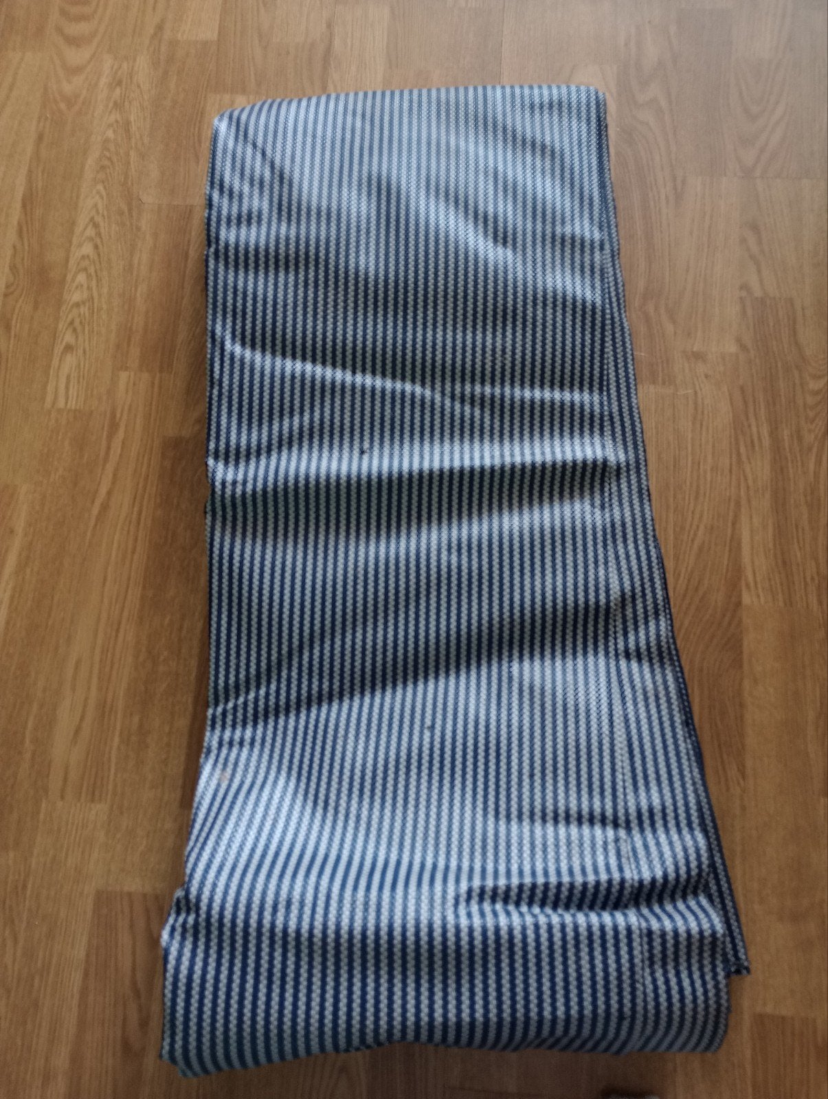 Gestreepte tent tapijt, Ophalen
