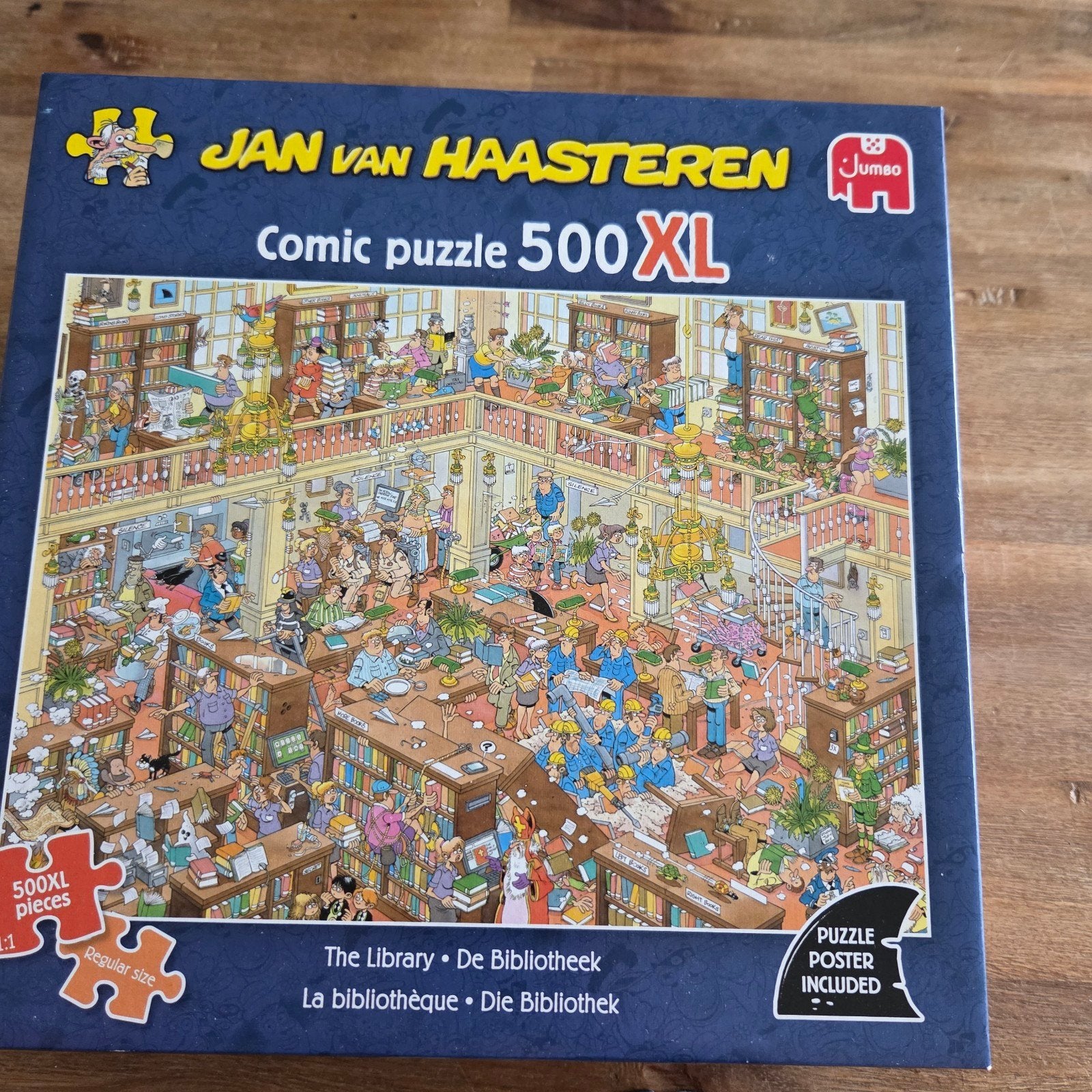 Jan van Haasteren 500st XL, Ophalen of Verzenden, Minder dan 500 stukjes, Zo goed als nieuw