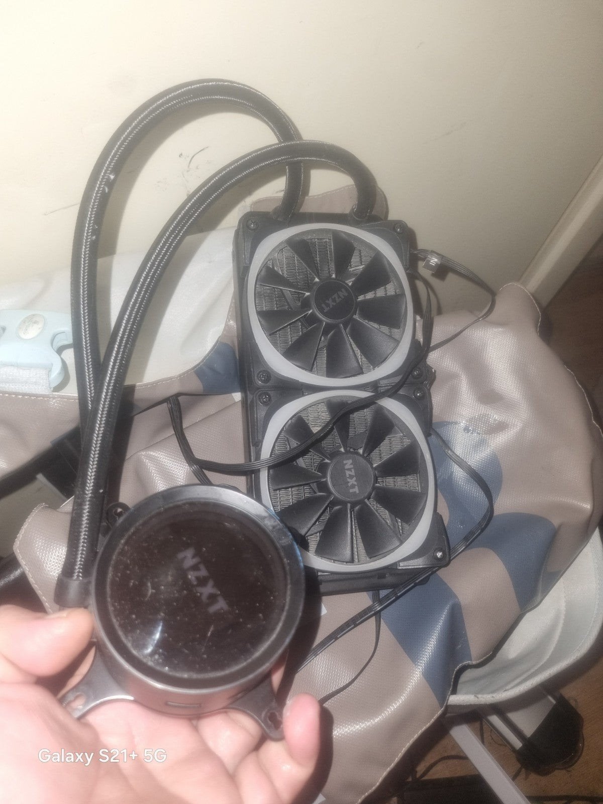 NZXT Kraken X52 Waterkoeling - Gebruikt, Ophalen of Verzenden, Gebruikt, Waterkoeling