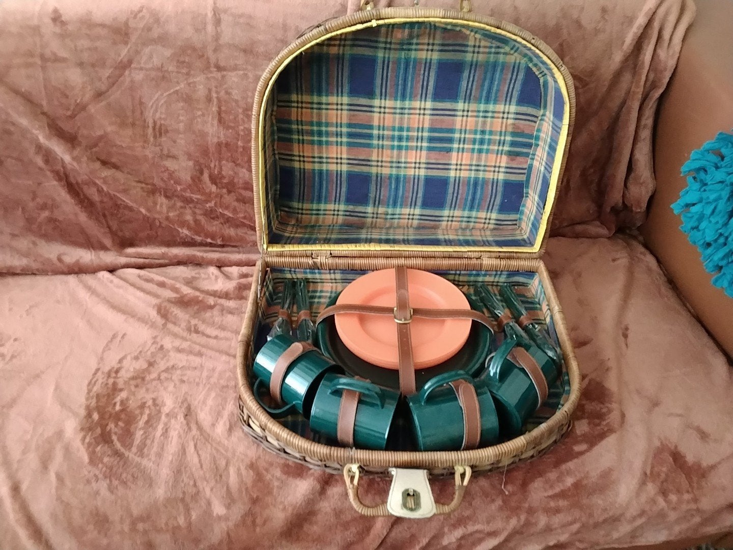 Picknickmand. NOOIT GEBRUIKT., Ophalen of Verzenden, Nieuw