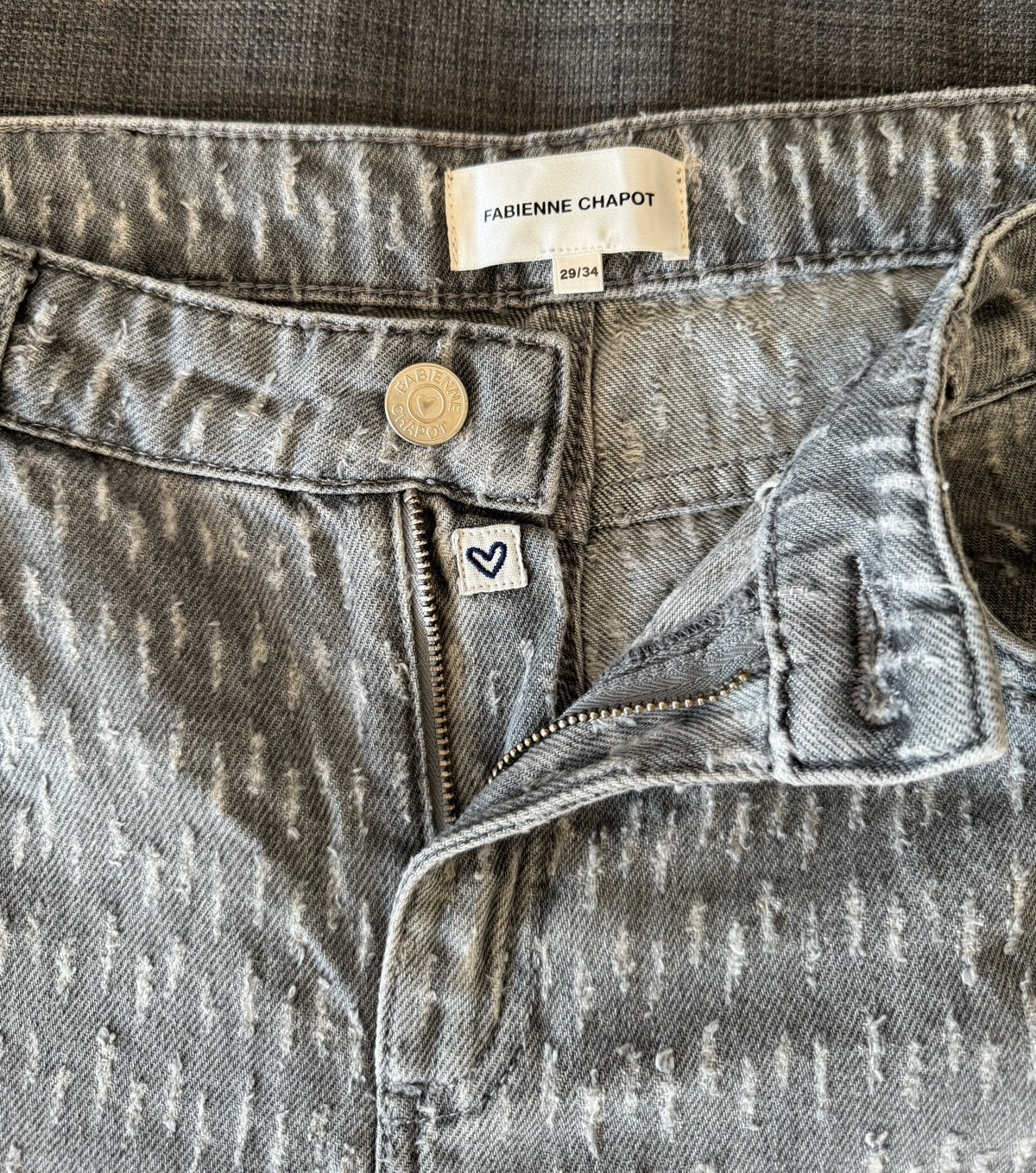 Fabienne Chapot jeans maat 29/34, Kleding | Dames, Ophalen of Verzenden, Gedragen, Grijs, W28 - W29 (confectie 36)
