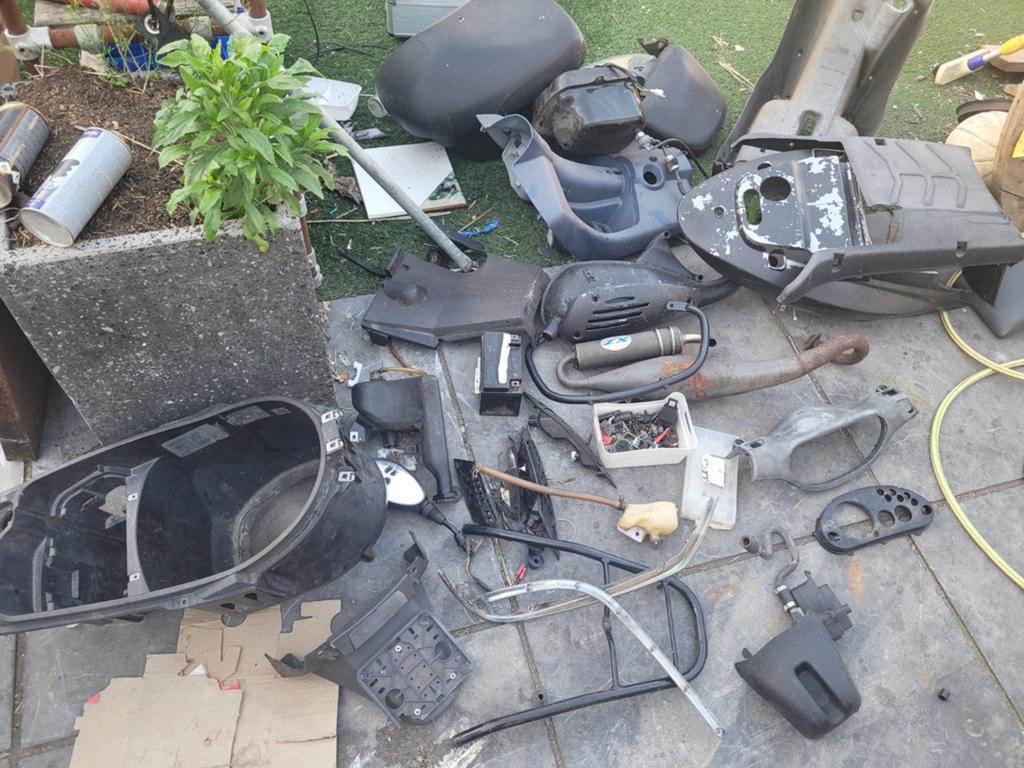Diverse scooter onderdelen Gilera Runner Kymco Vesparscprojd, Ophalen, Gebruikt, Overige typen, Overige merken
