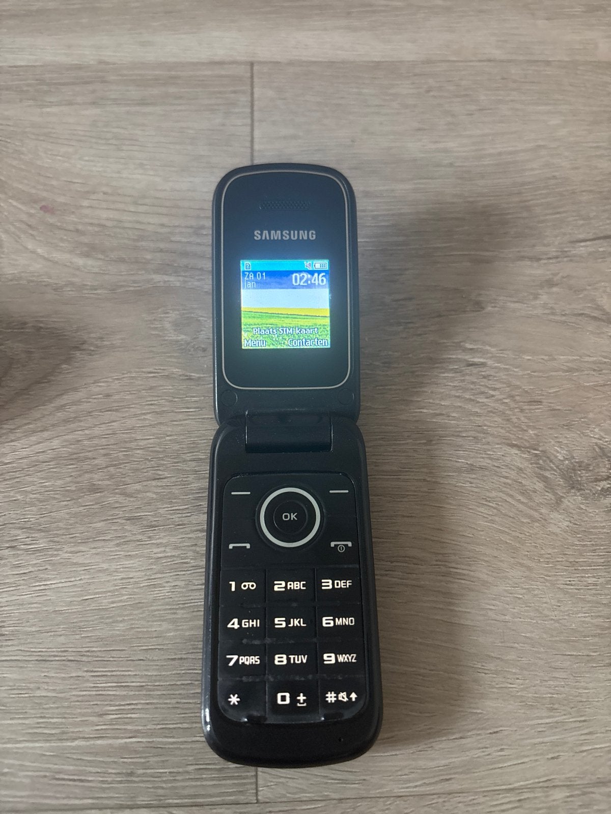 Samsung Klaptelefoon - Zwart - Inclusief Oplader, Gebruikt, Overige modellen, Zwart, Overige systemen