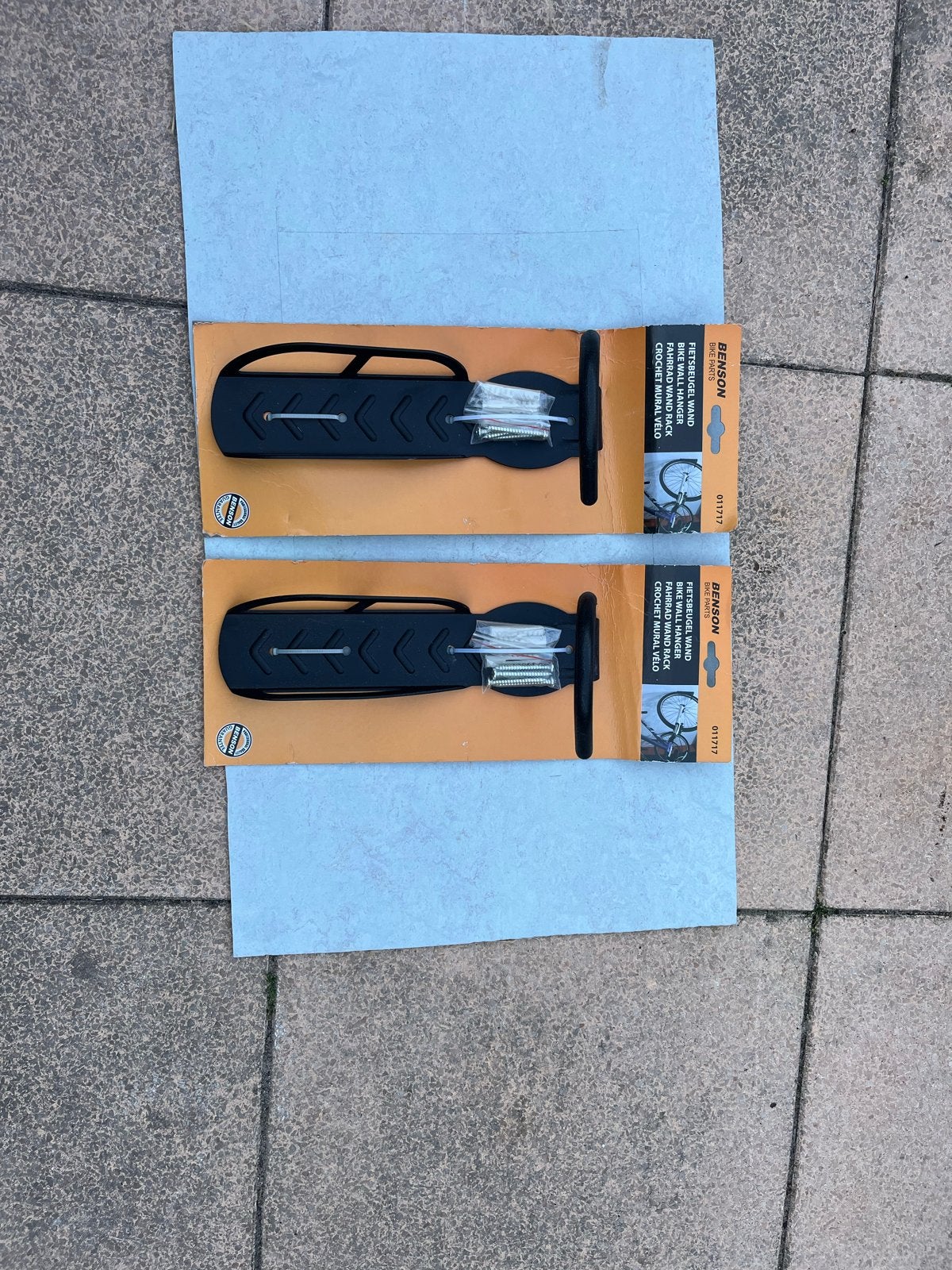 Benson Fietsbeugel Wand - Fiets ophangsysteem (2 stuks), Ophalen of Verzenden, Nieuw
