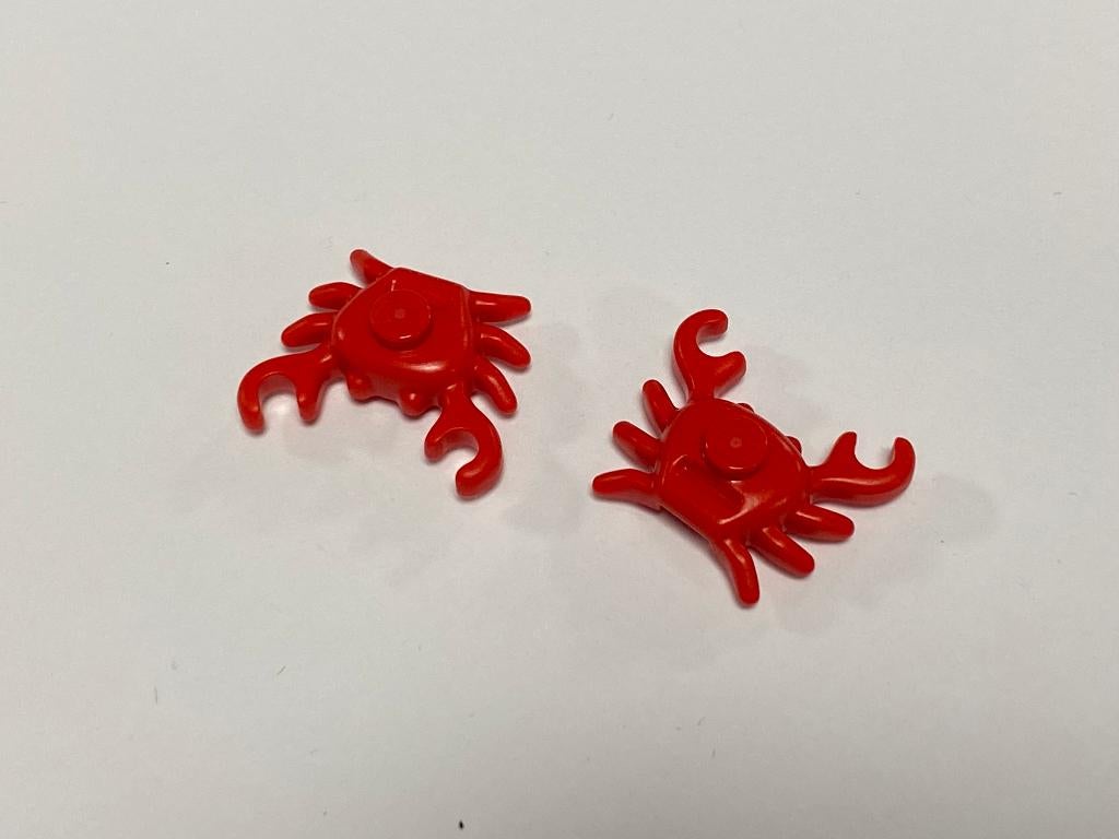 Partij Lego 2x nieuwe krab / crab (verschillende kleuren), Overige thema's, Lego, Overige typen, Nieuw
