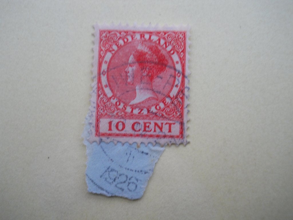 Nederland 1926 KonWilhelmina Korte Balkstempel Nieuwe-Pekela, Ophalen of Verzenden, T/m 1940, Gestempeld